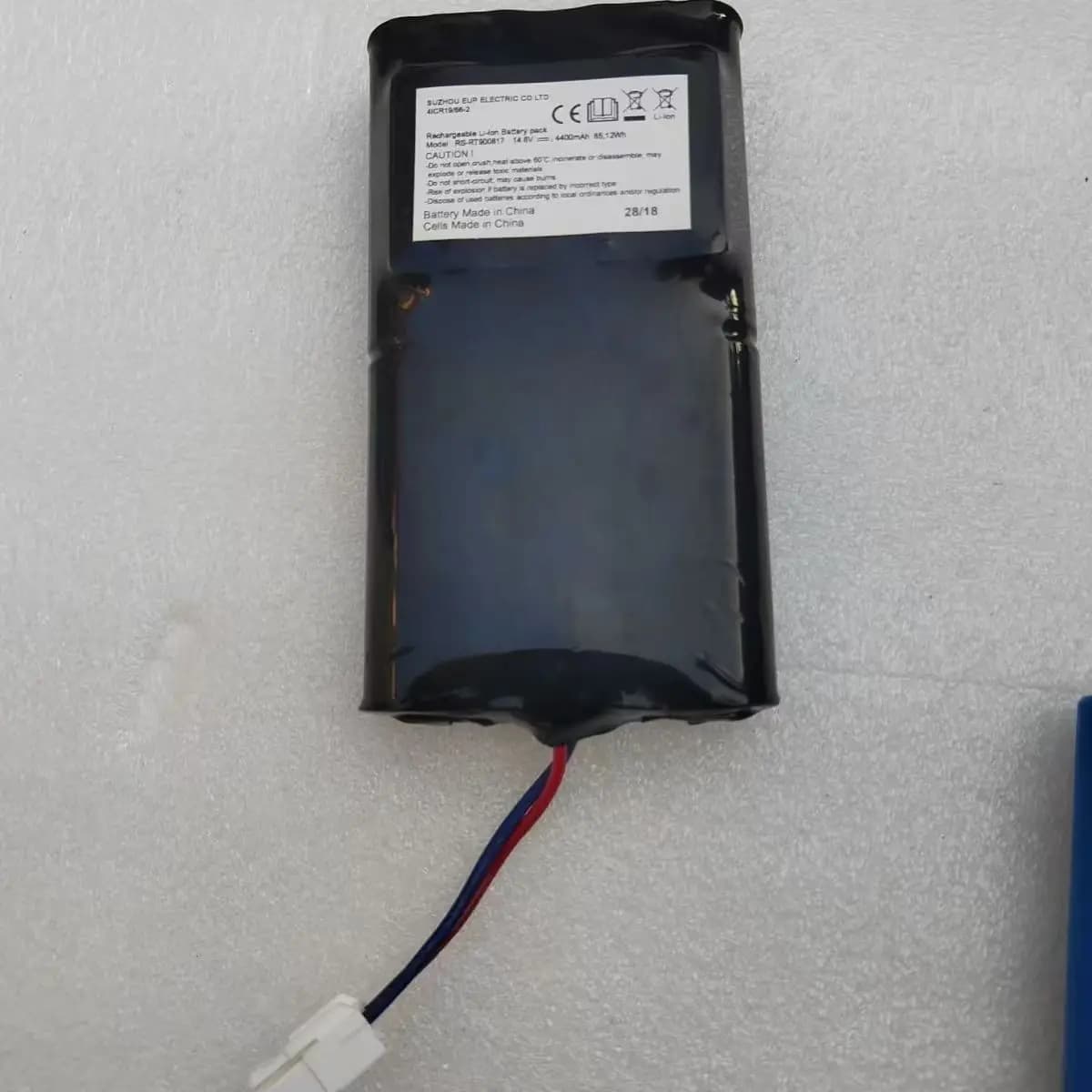 Batteria ricaricabile di ricambio RS-RT900817 14,8 V 4400 mAh per aspirapolvere robot Tefal Rowenta, pacco batteria agli ioni di litio