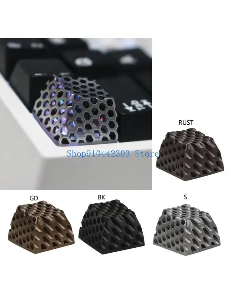 652F Copritasti per tastiera meccanica fai-da-te1 tasti Copritasto retroilluminato Copritasto a luce diffusa