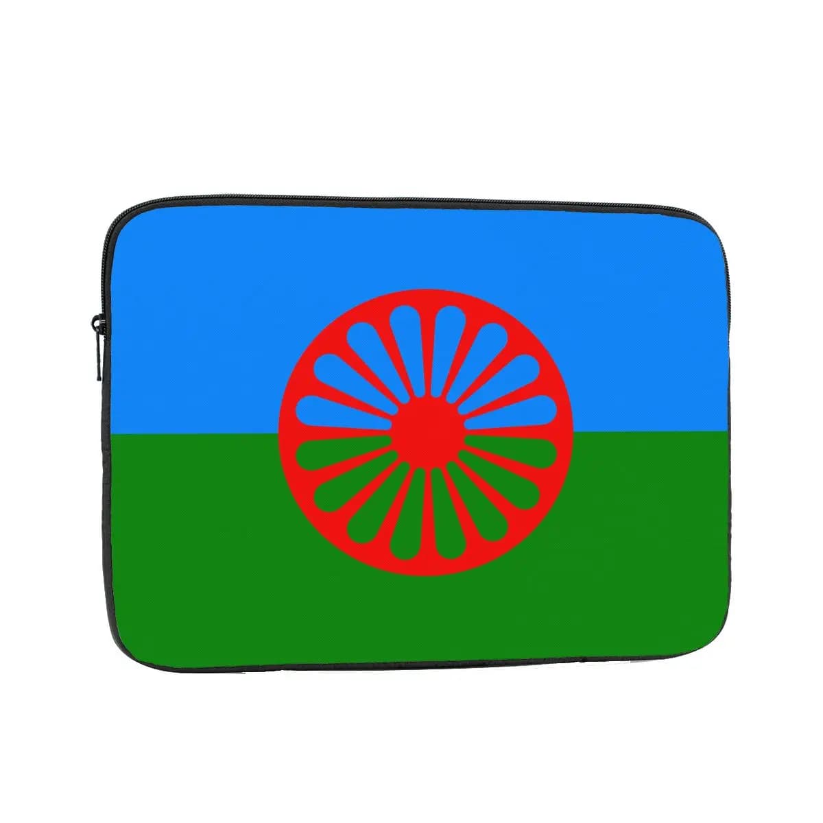 Custodia protettiva per laptop 10 12 13 15 17 pollici Custodia protettiva per notebook Romany Roma Viaggiatori Bandiera Tablet Custodia antiurto