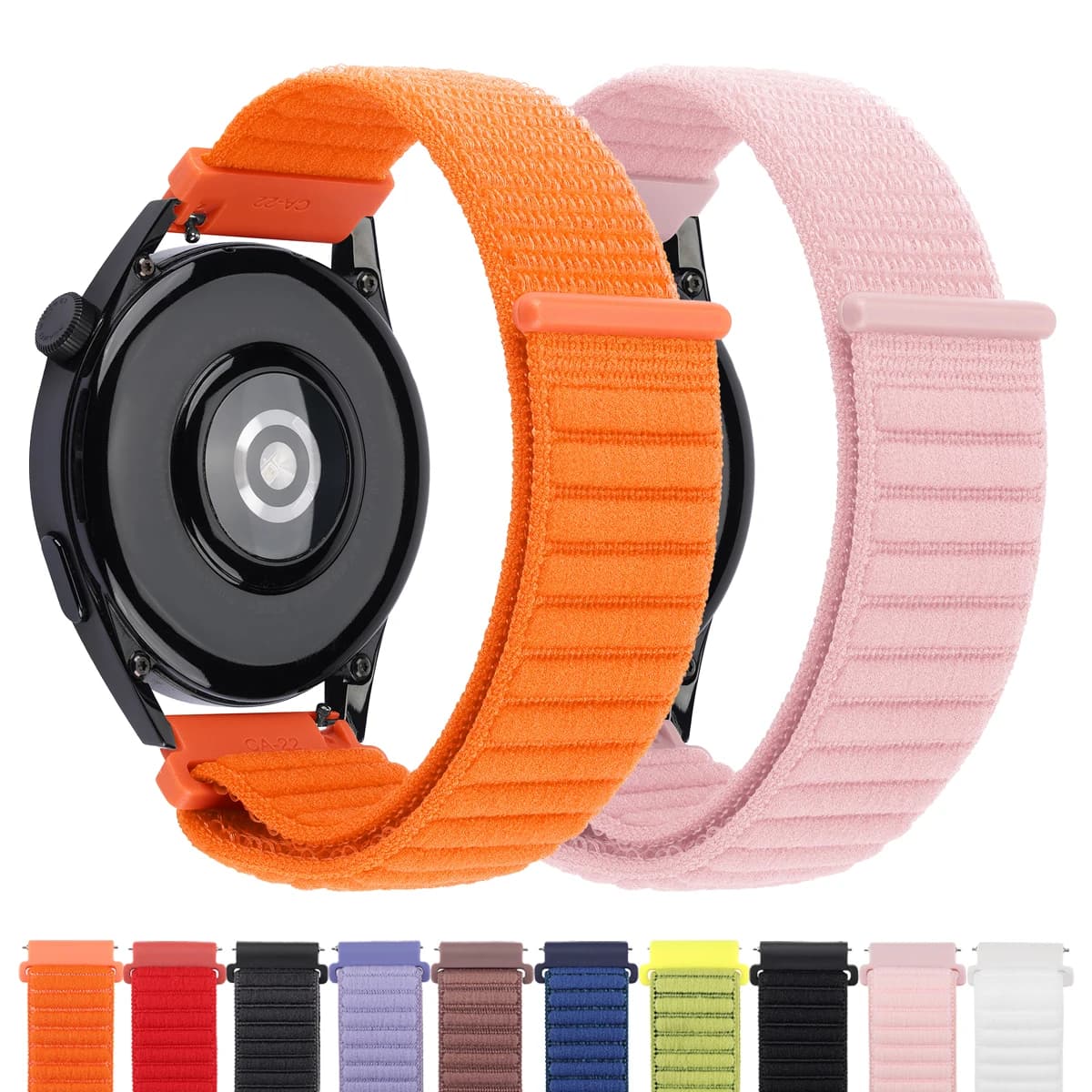 Cinturino in nylon per cinturino COLMI C8 Max/C81/P73/P71/P68/P28 Plus per cinturino COLMI V75 GPS/i28 Ultra/M42 intrecciato 20mm 22mm