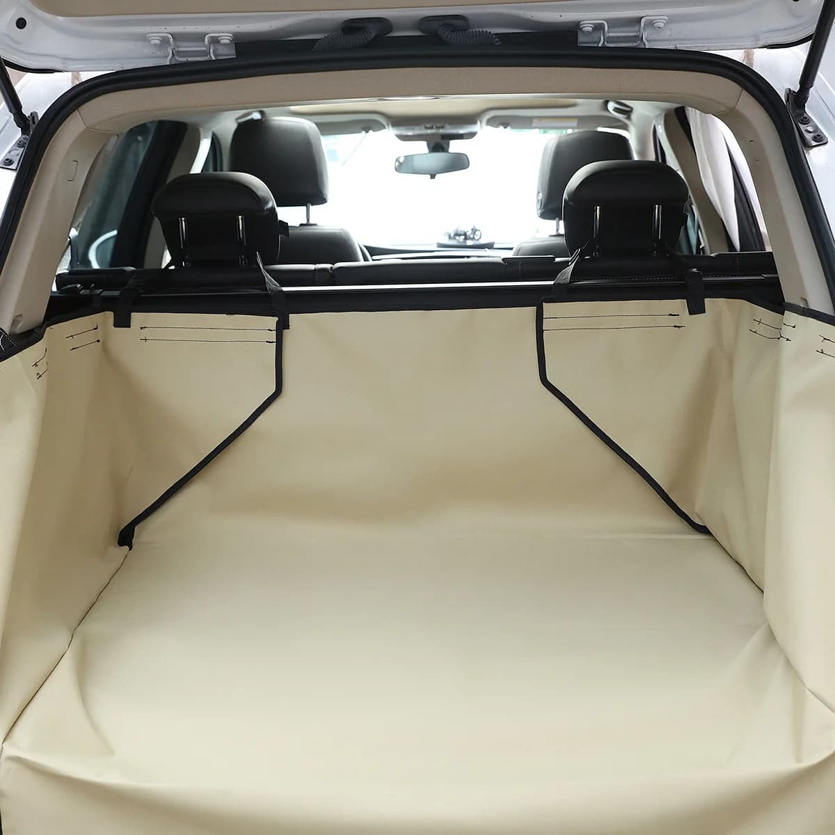Telo Copriauto di Lusso Impermeabile per Animali Domestici, Tappetino Protettivo per Bagagliaio Auto, Rivestimento per Sedile Posteriore SUV, Trasportino per Animali