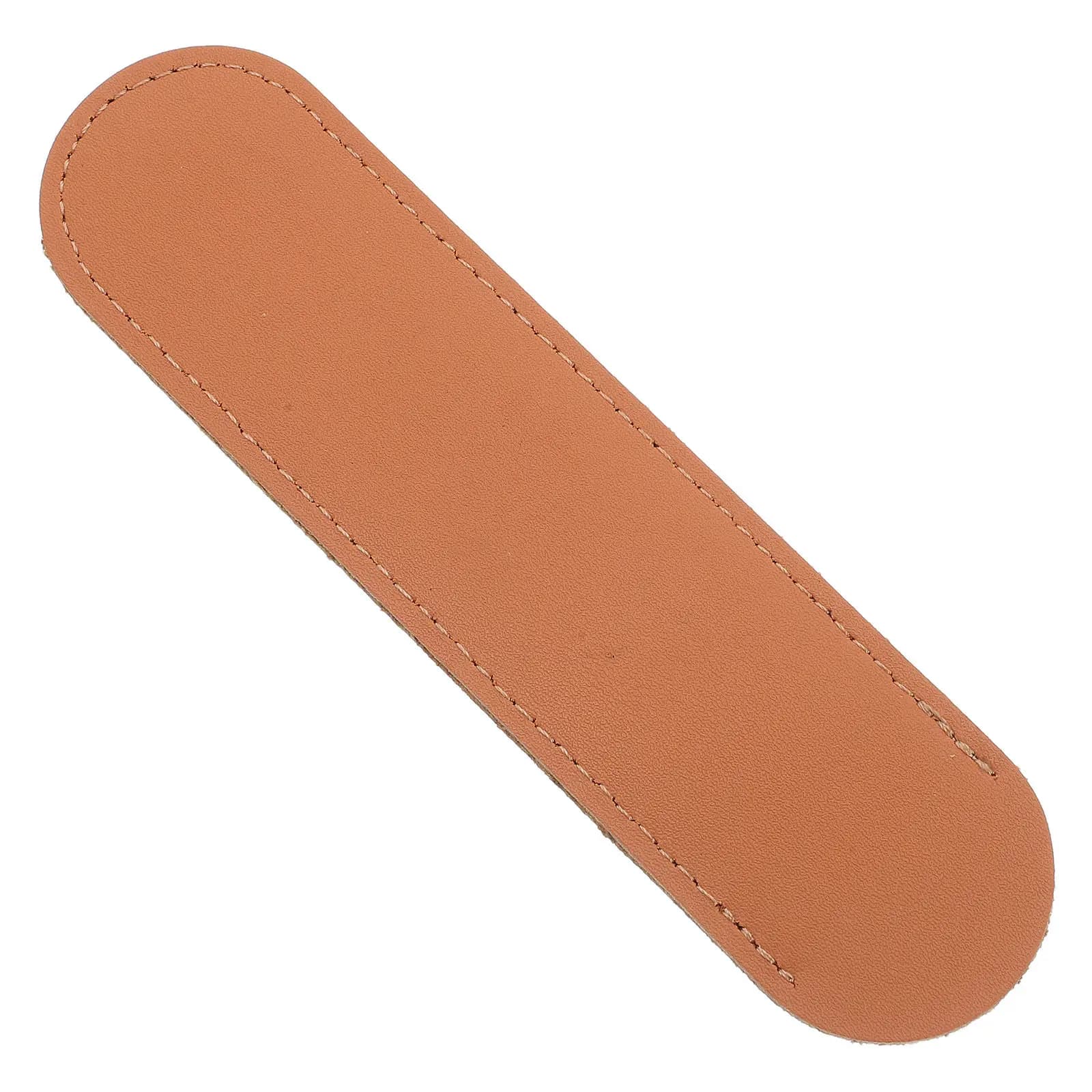 Astuccio Portapenne Vintage Marrone Compatto da Viaggio per Penne Stilografiche, a Sfera, Roller e Stilo - Custodia Protettiva da Scrivania