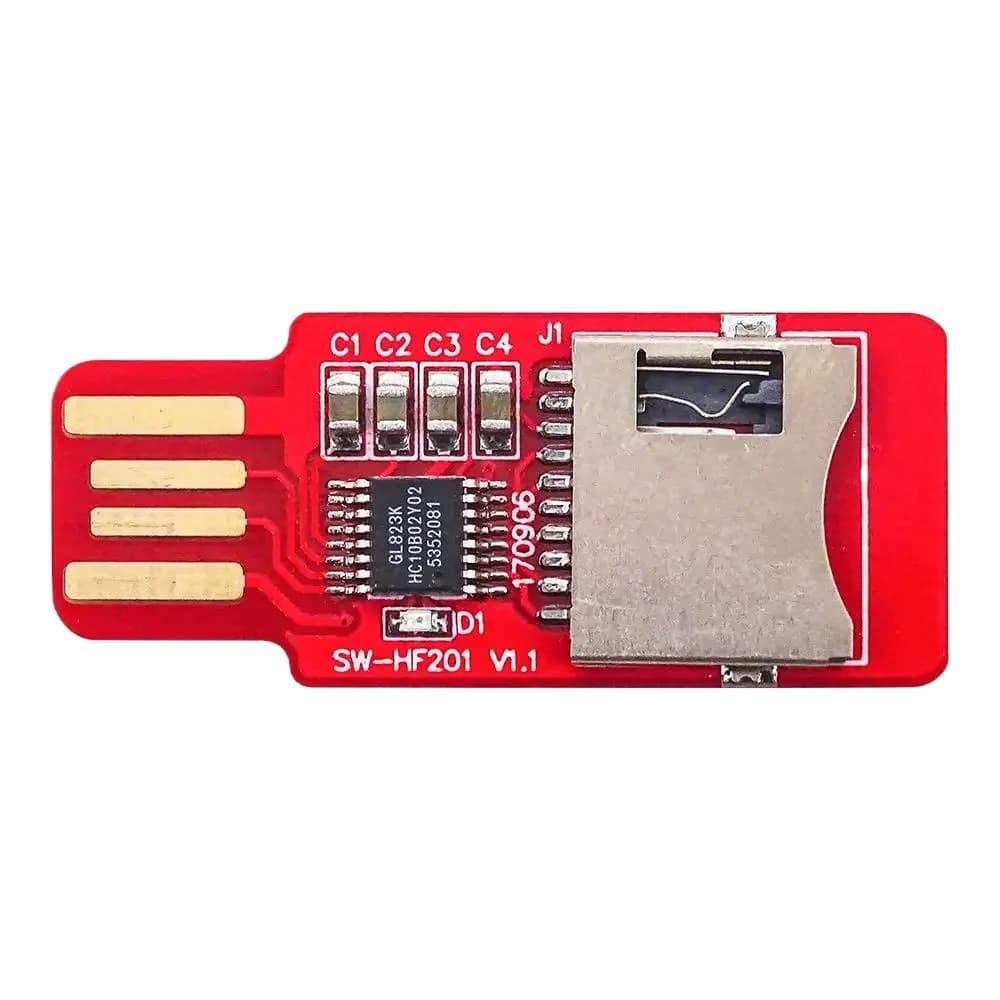 1 pz modulo scheda micro SD TF modulo scheda Mini SD lettore di schede di memoria per telefono cellulare