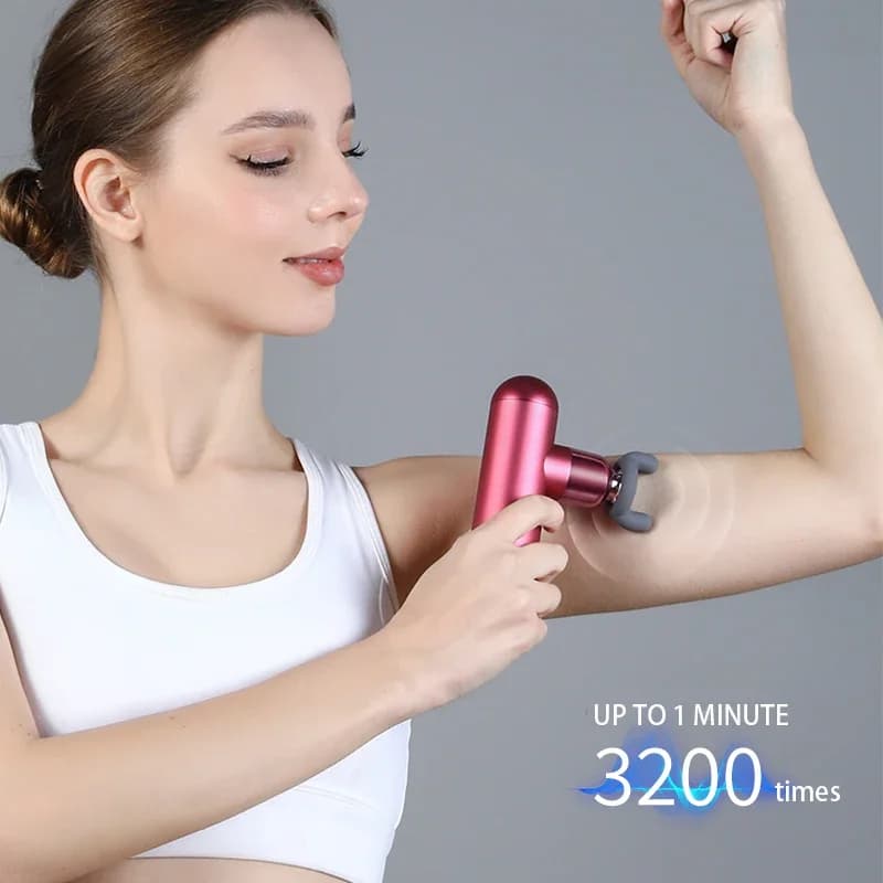 Massage Gun Brushless Motor Percussion Fabrics Deep Fabrics Portable Electric Massage Relaxation Body Muscle Lift