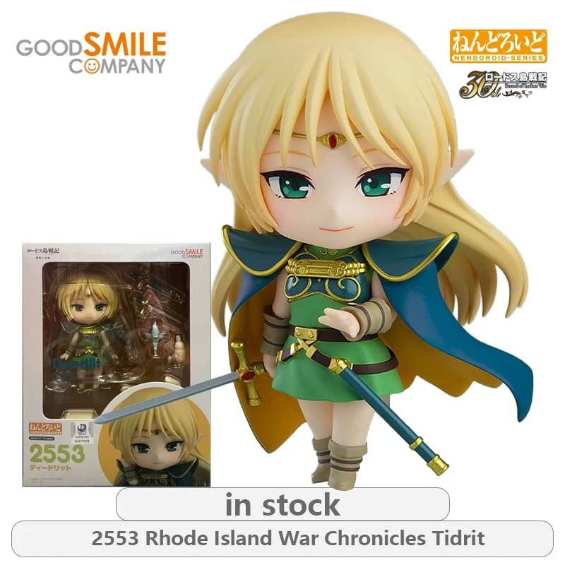 GSC Originale NENDOROID Serie 2553 Rhode Island War Chronicles Tidrit Anime Action Figure Modello Giocattoli Ornamenti Regali Per Ragazzi