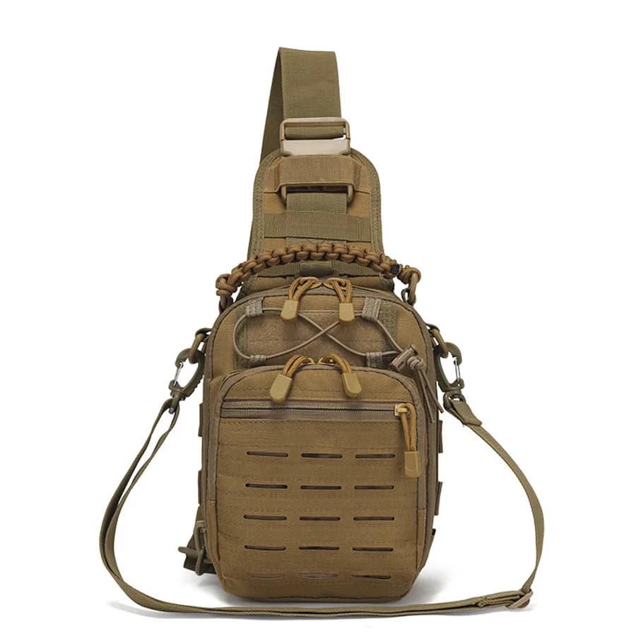 New stock single shoulder diagonal cross outdoor portable cycling bag camouflage outdoor sports small chest hanging bag
