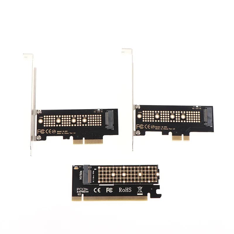 Scheda convertitore PCIE X1 X4 X16 a M.2 NVME PCI-Express a M.2 Unità a stato solido Estendi supporto adattatore 2230 2242 2260 2280 SSD