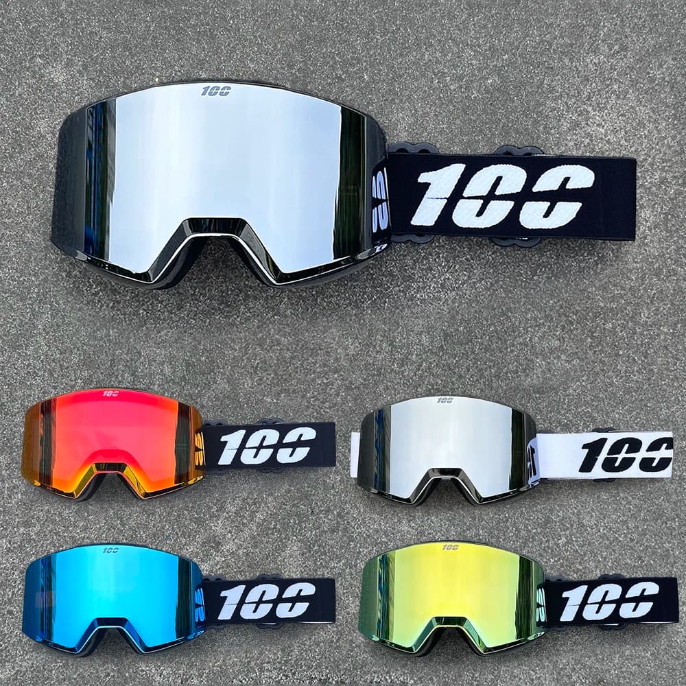 Professional Winter Ski Goggles Magnetic Quick-Change Double Layers Anti-Fog Snowboard Goggles Men Women Ski Equipment