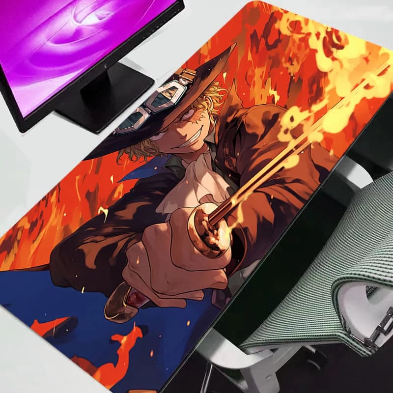 Tappetino per mouse One Piece Professional E-sports Gamers Speed ​​Pc Gaming Tastiera in gomma Notbook Desk Mat Mousepad 800X300 Anime xxl