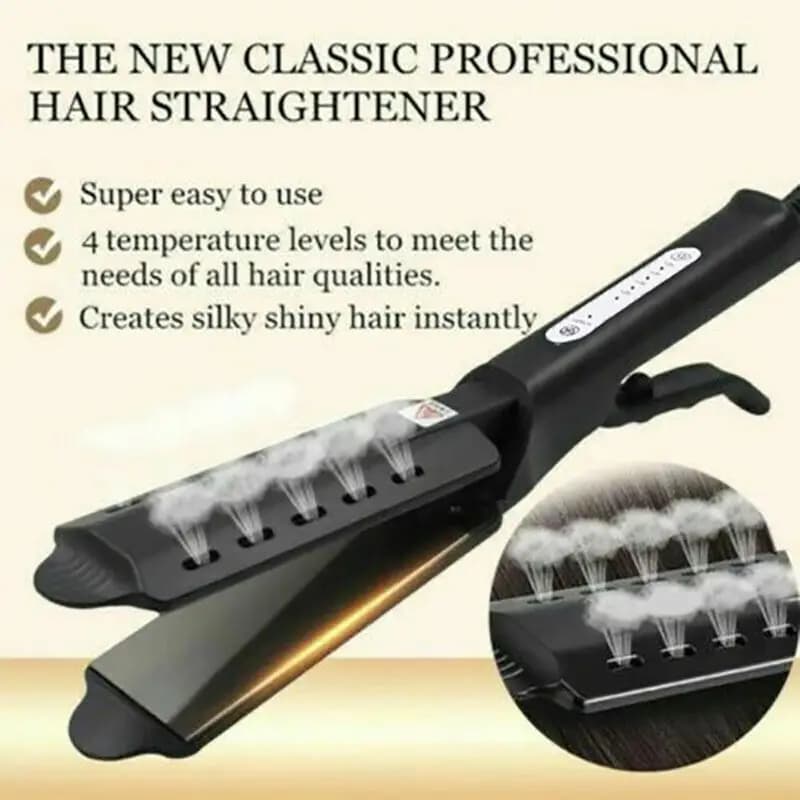 The barber shop powder to iron the special iron hair in electric plywood does not hurt hair