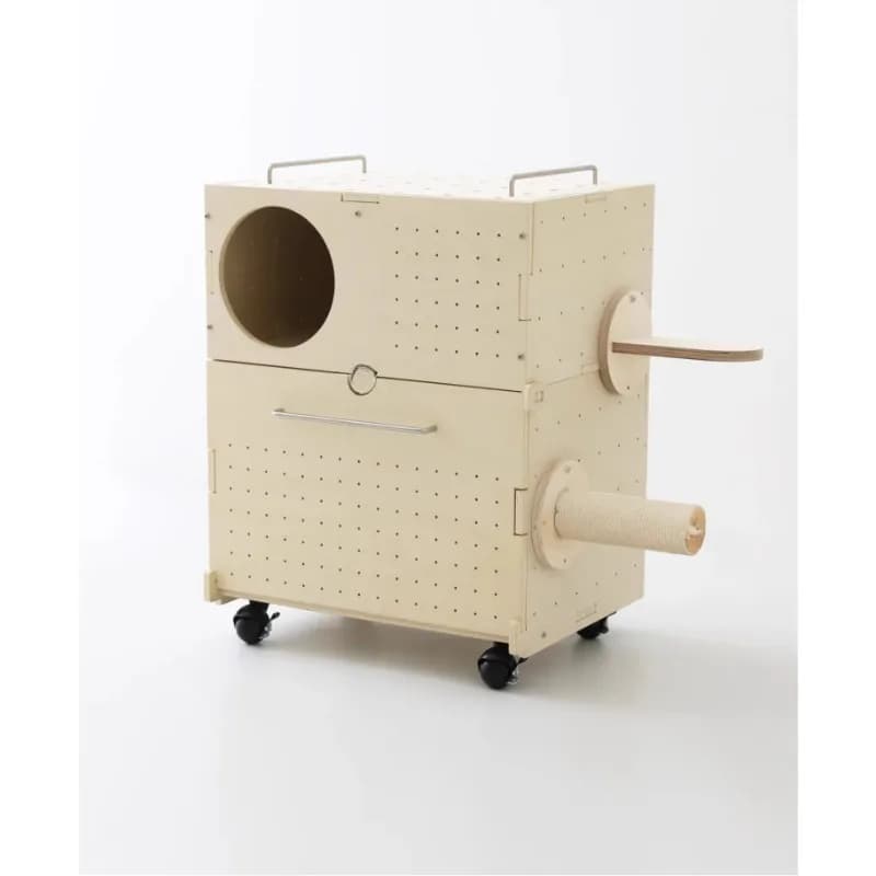 Lettiera per gatti antispruzzo, deodorante completamente chiuso con ingresso superiore, toilette per gatti oversize a doppio strato