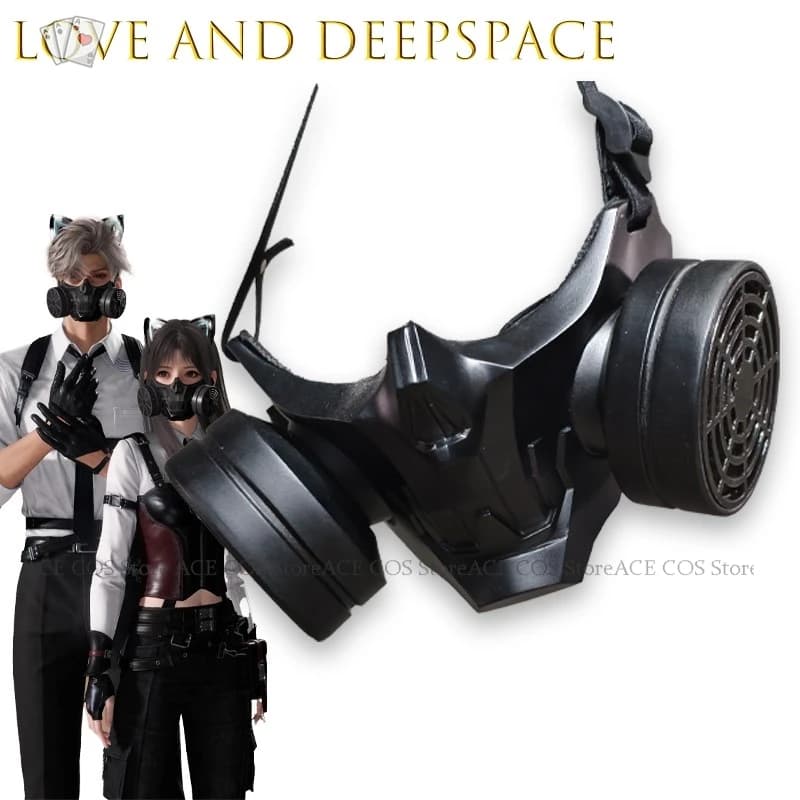Amore e spazio profondo Sylus Aster Xavier Zayne Maschera antigas Sicurezza Cosplay Disfraz Mujer Festa di carnevale Vestito
