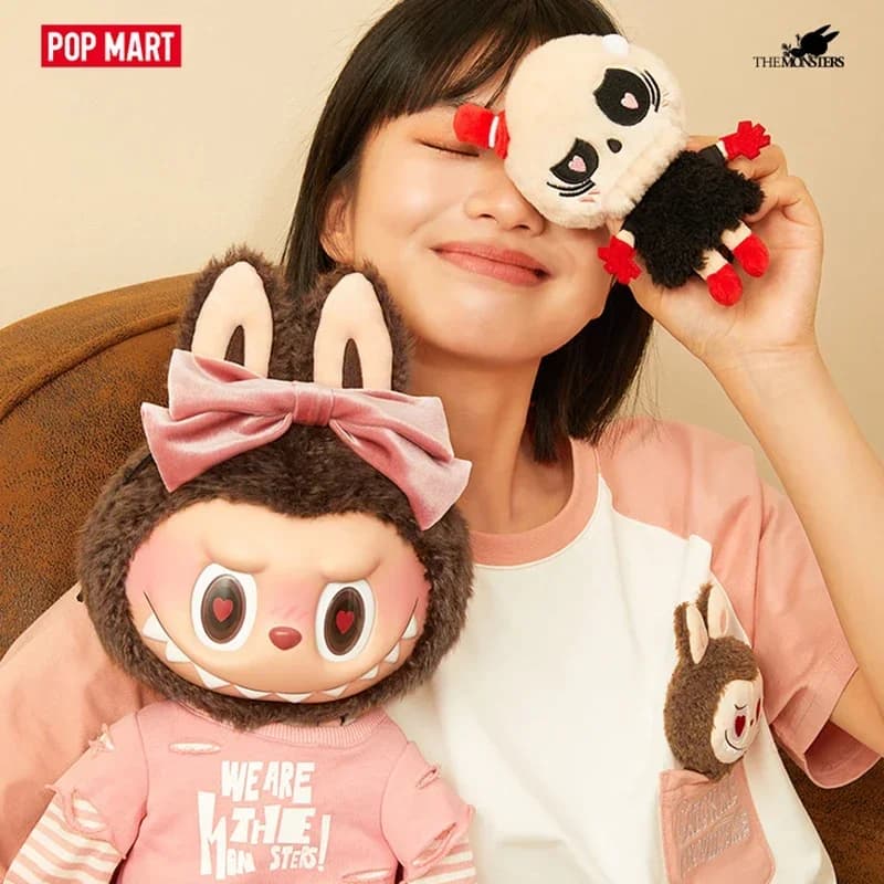 POPMART-Blind Box Guess Bag, giocattoli Mystery Box, figura anime, ornamento da tavolo, THE MONSTERS, catturami se mi piace la serie