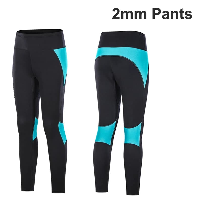 2mm/3mm mute women's pants Mens Neoprene jacket or Leggings keep warm suitable for Snorkel surf canoa kayak