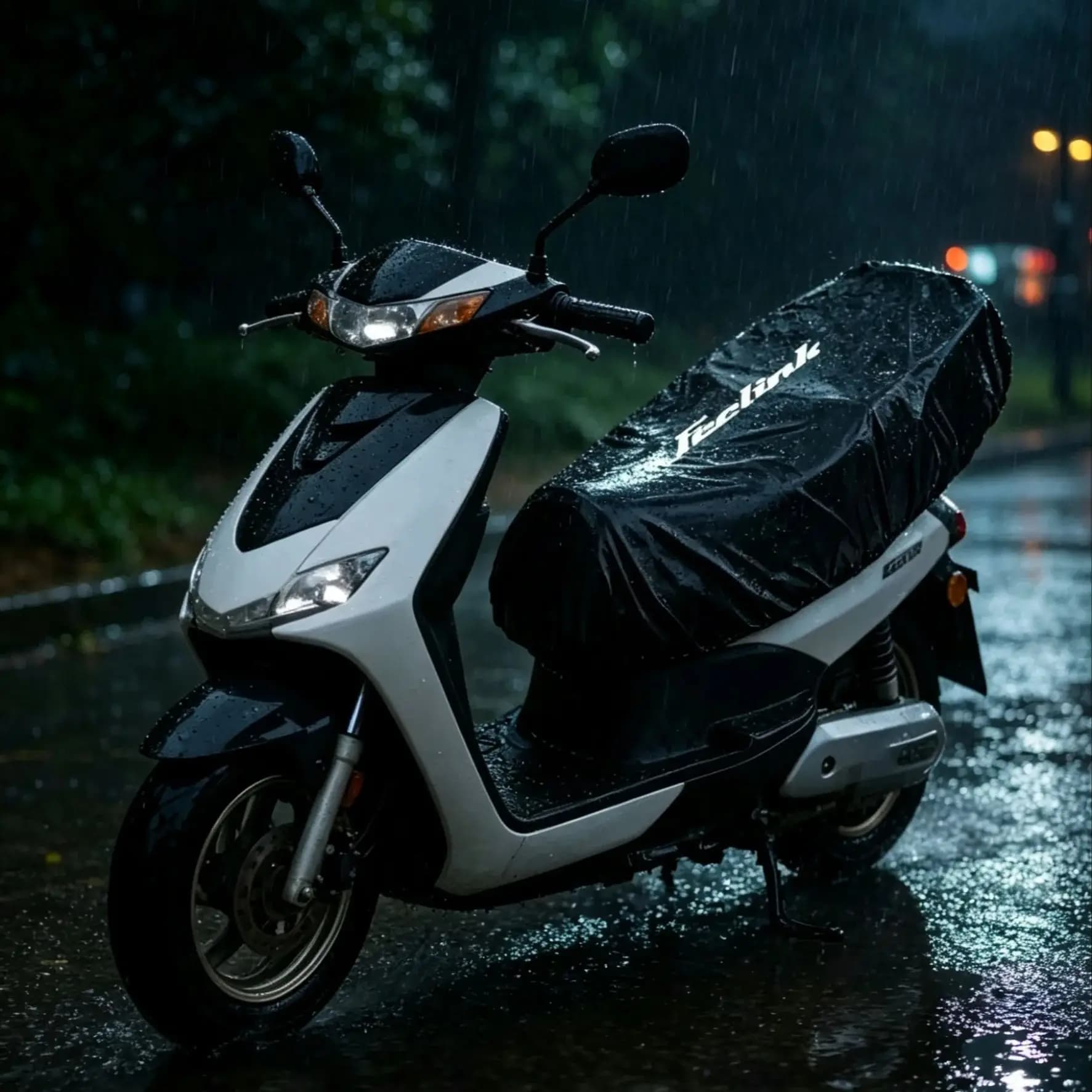Waterproof UV Heat Insulation Scratch-Resistant Motorcycle Seat Cover – Fit for MBP Feelink X X150 & Feelink U150 Scooter