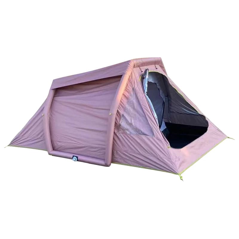 Tenda da campeggio gonfiabile per esterni Cuckoo Pink Series 2-3 persone, una stanza, una stanza