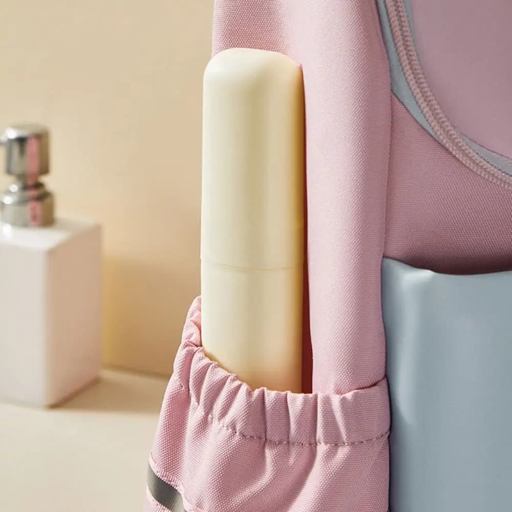 Custodia protettiva per spazzolino multifunzione portatile Custodia protettiva per scatola per spazzolino da acqua di scarico Vetro per denti da campeggio da viaggio a prova di polvere