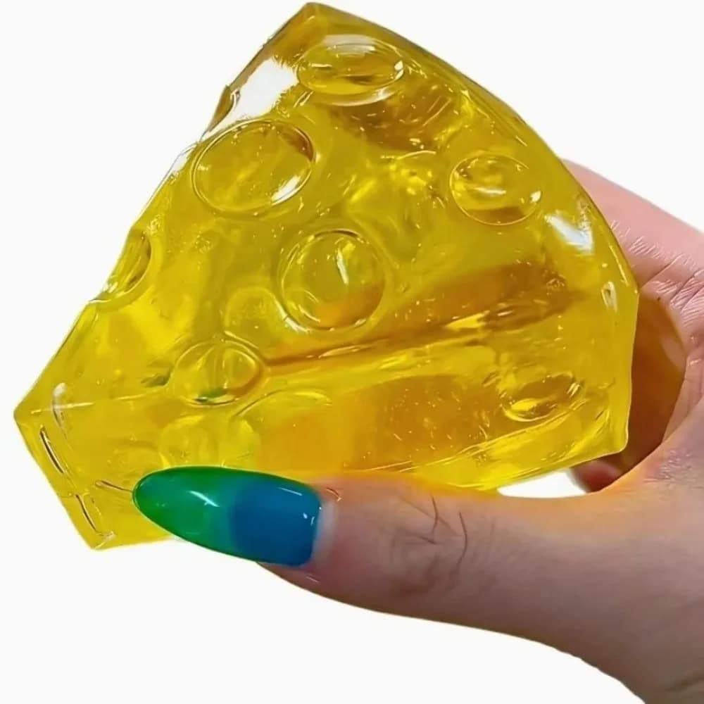 2026@@Squishy Honey Cheese Square Fidget Toys Super Soft Mochi Cheese Squeeze Toy Divertente Giocattolo Antistress Sensoriale per Bambini e Adulti