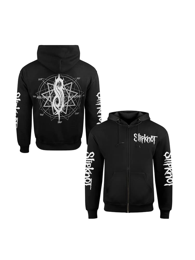 American Retro Heavy Metal Rock Band hoodie and zipper for young, fashionable, autumn winter, casual, wear-resistant.
