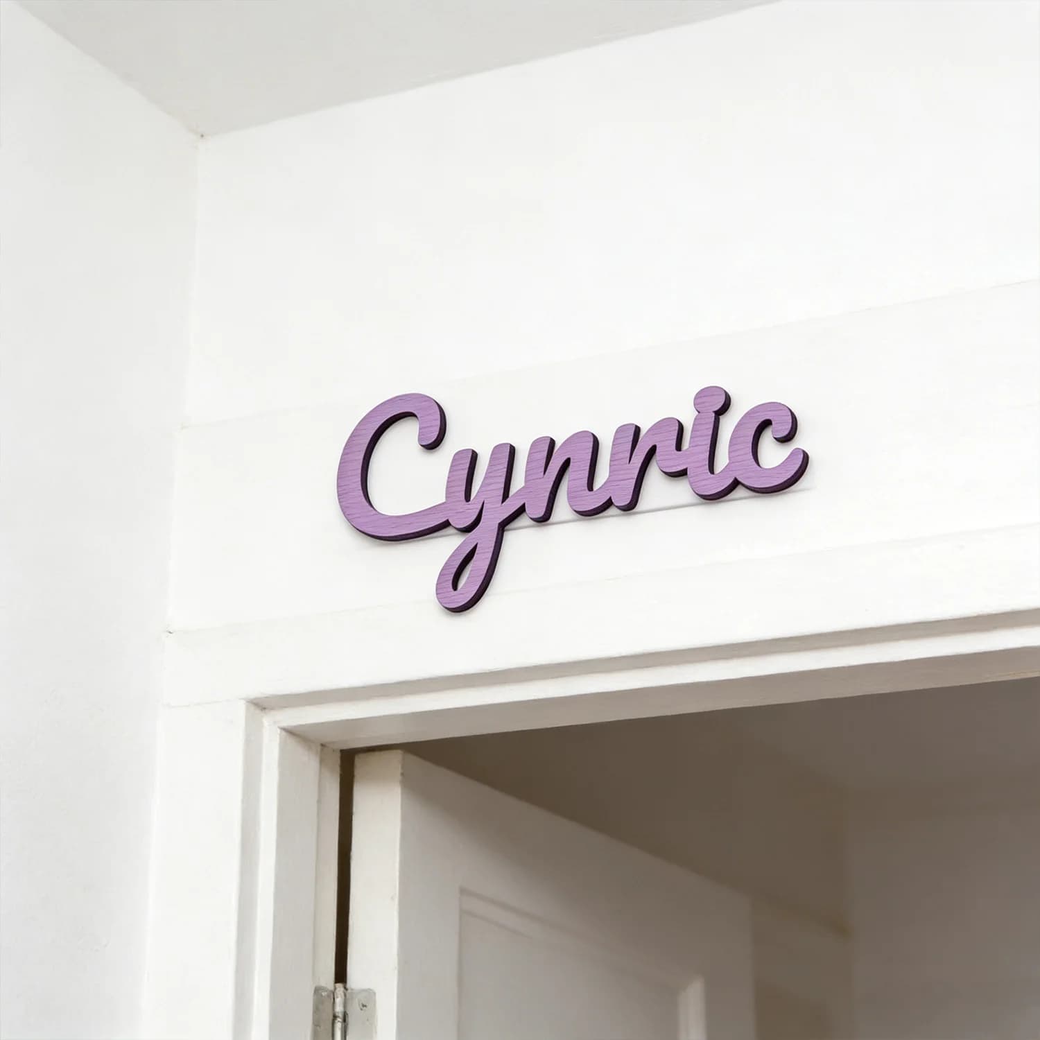 1pc Customized wooden wall decoration, Customizable content, Wall decoration, children's room decoration