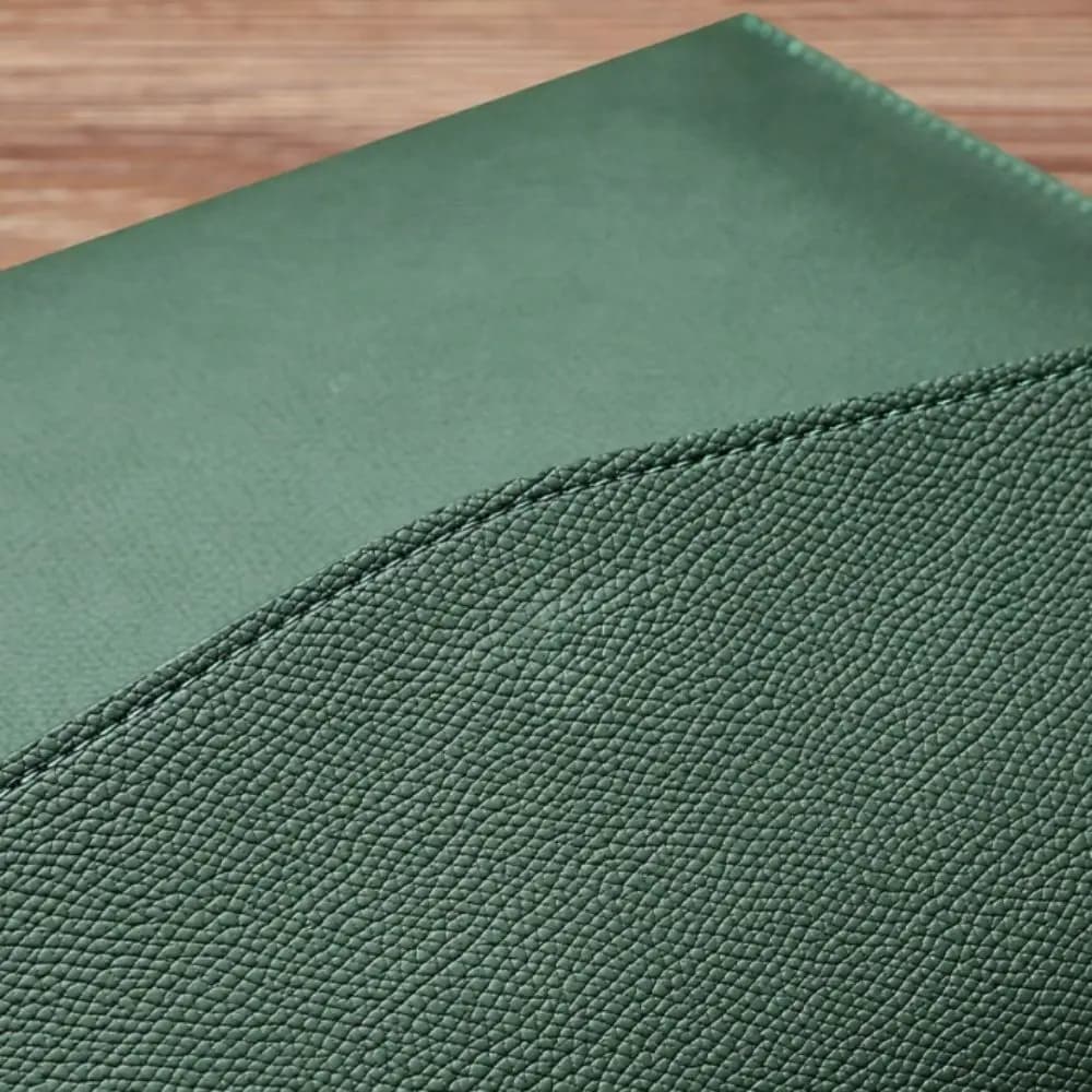 Borsa portaoggetti per file portatile A4 Valigetta da lavoro in pelle PU di grande capacità Borsa per laptop portatile retrò da lavoro