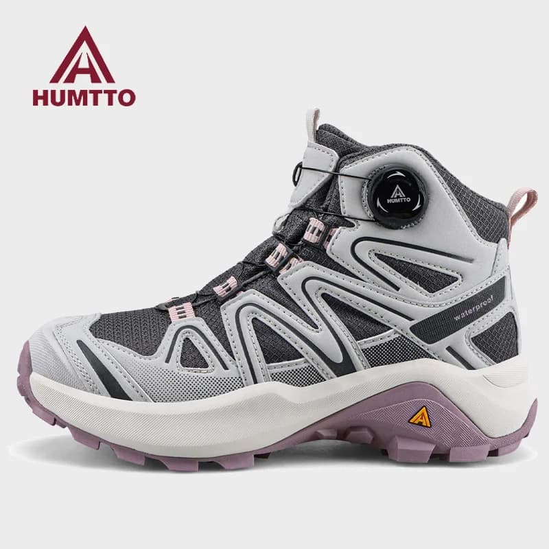 HUMTTO hiking shoes women trekking sneakers non-slip Casual shoes ankle outdoor sports cushioning lightweight Tactical boots