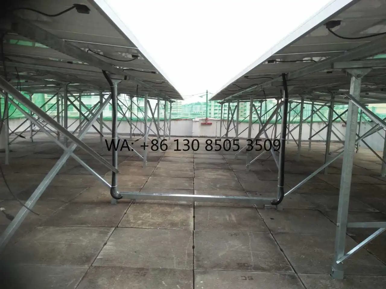 High Wind & Snow Load Support China Steel PV Solar Panel Mounting Support Bracket Frame for Home, Commercial, Industrial Us