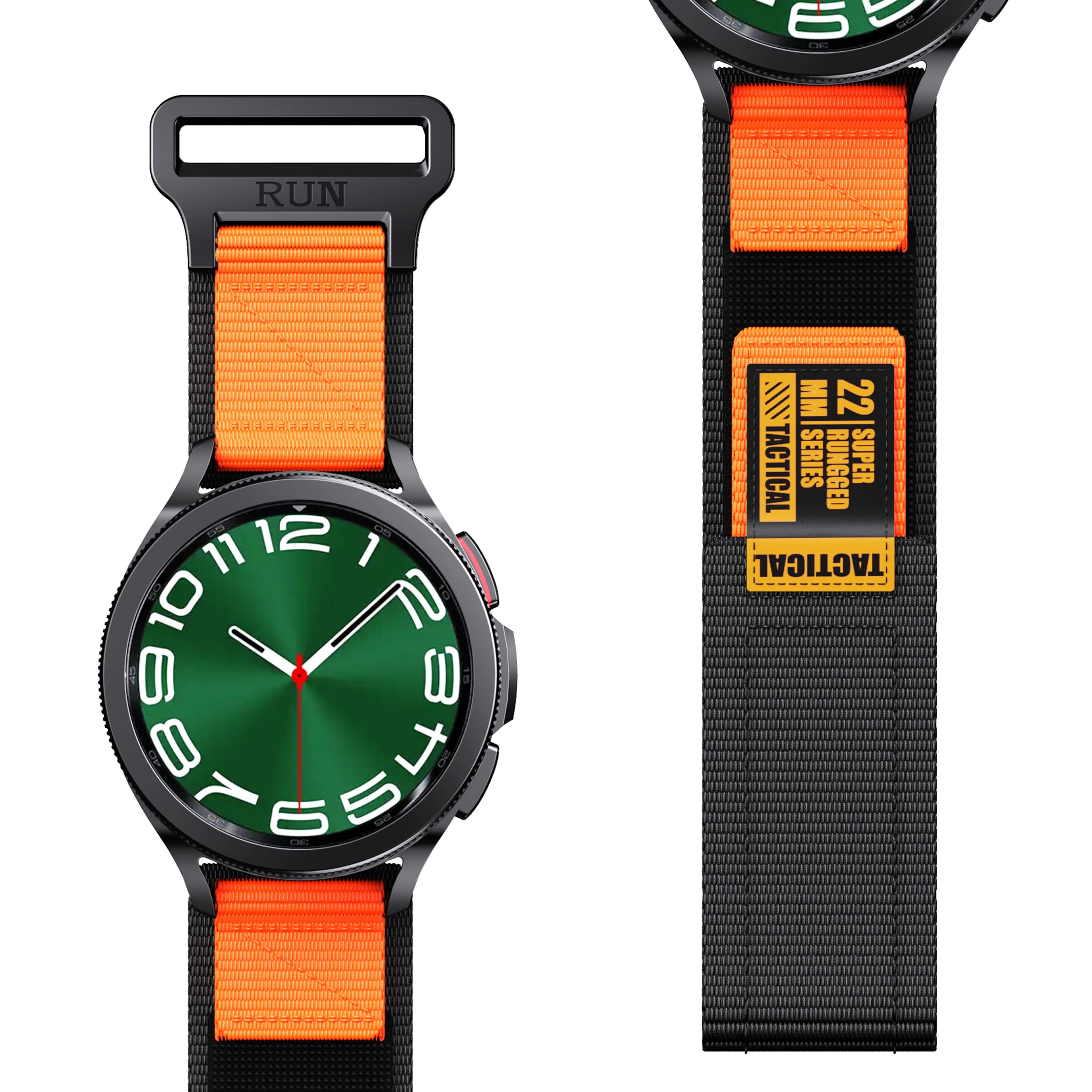 20 22mm Tactical Nylon Band for Garmin Forerunner 245 645 570,for Venu Sq, Watch Strap for Samsung Galaxy Watch for Huawei GT