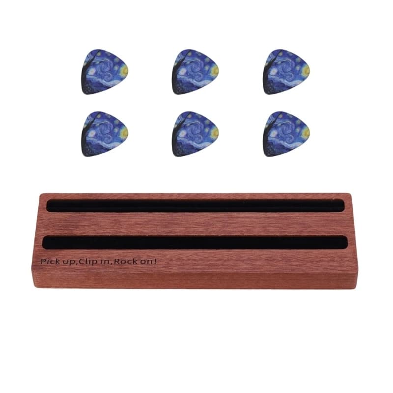 Portable Guitar Pick Holder Waterproofed Dustproof Guitar Picks Organizers