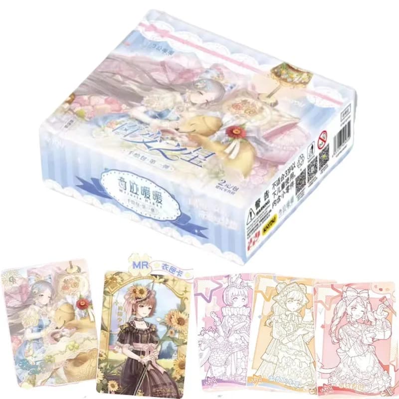 KAYOU Miracle Nikki Collezione di carte Mille Paint Pacchetto 1a serie Kaleidostar Collezione Giochi di carte Giocattoli Regali per bambini