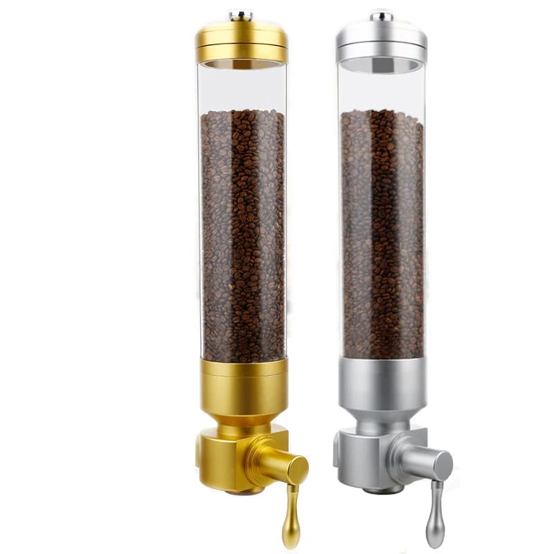 Aluminum Alloy Backpack Coffee Dispenser Tools L/uxury Coffee Appliances Coffee Bean Storage