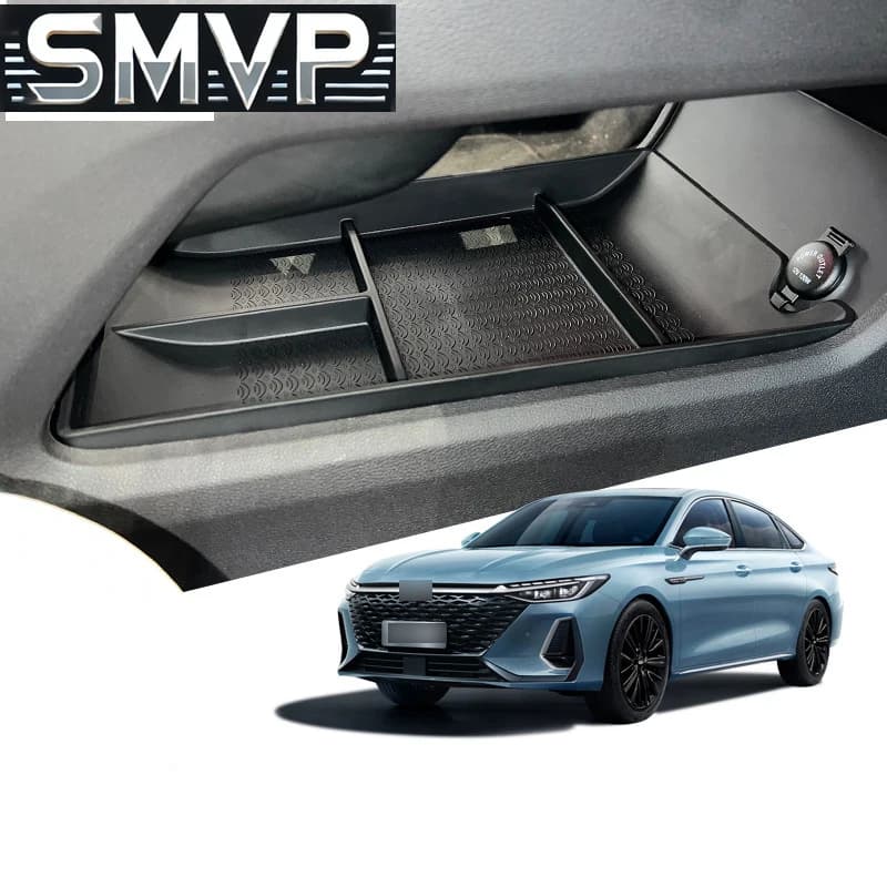 Misura Per Chery Arrizo 8 2022-2024 Car Styling Sotto La Console Centrale Organizzatore Scatola di Immagazzinaggio Scatola di Immagazzinaggio Interna Modificato Accessori