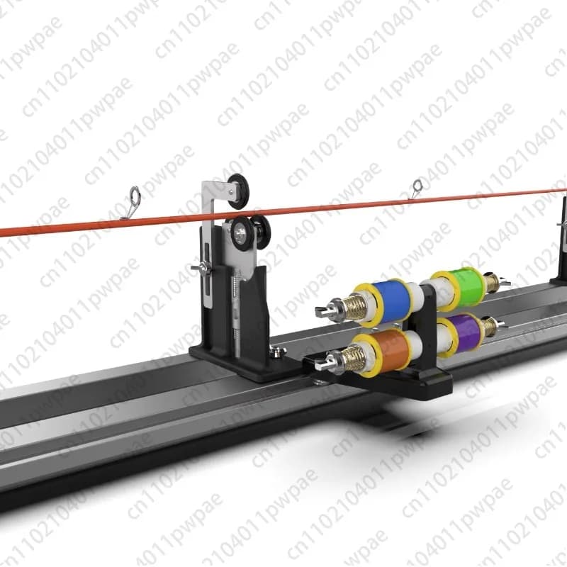 Avvolgimento per canna da pesca Riparazione canna da pesca Guida per avvolgimento Roadrunner Essiccazione degli occhi Levigatura epossidica Macchina multifunzione all-in-one in sughero