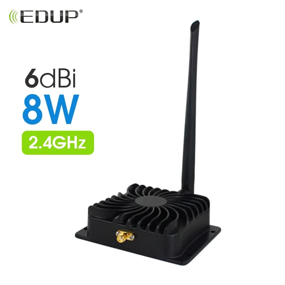 EDUP AB003 8W WiFi Booster 2.4GHz Wifi Power Signal Amplifier Router Range Extend Wireless Remote Control Long Range Extender