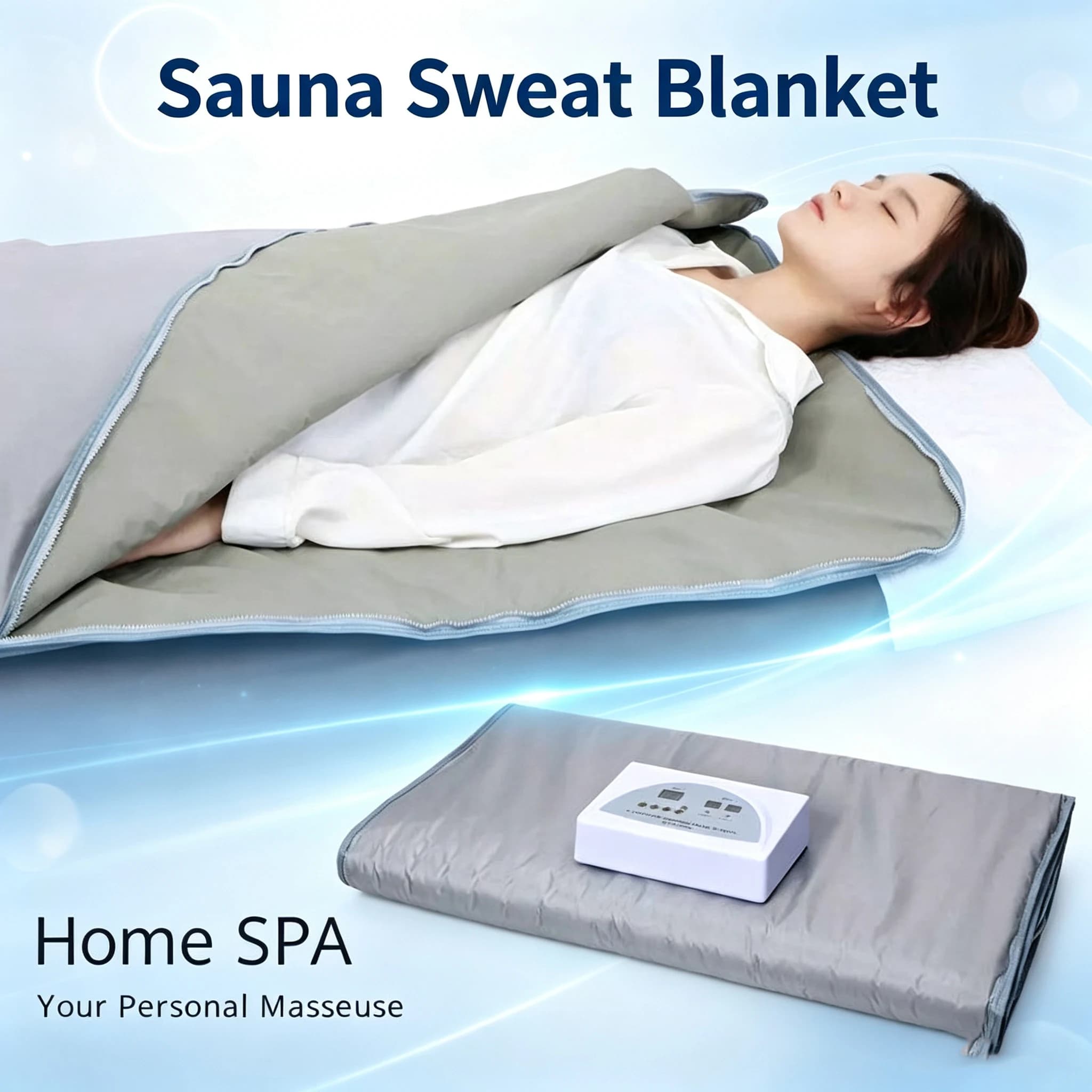 Sea buckthorn Acid Relieving Blanket Instrument Sweat Steaming Sauna Blanket Space Blanket Box To Relieve Fatigue