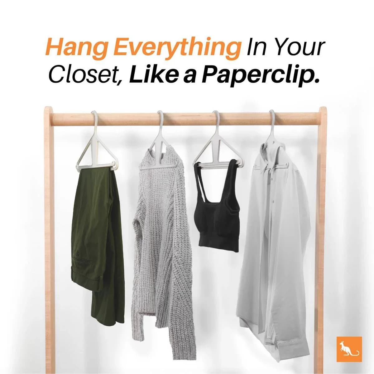 Hangers 5ct Clothes Hangers - White