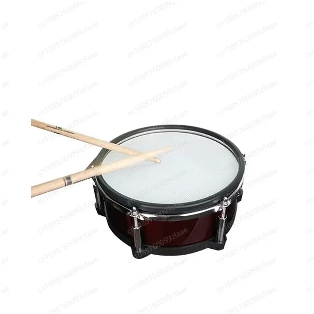 10" Dual Zone Mesh Head Wooden Drum Pad for Electronic Drum