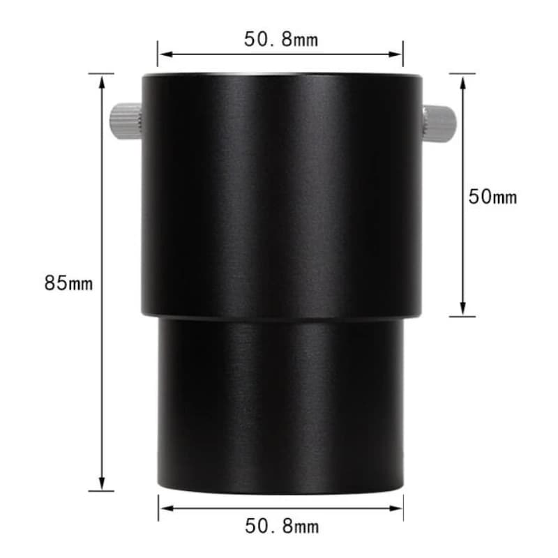 Agnicy telescopio astronomico accessori per la fotografia anello adattatore T2/M42 filettatura esterna a filo interno in metallo