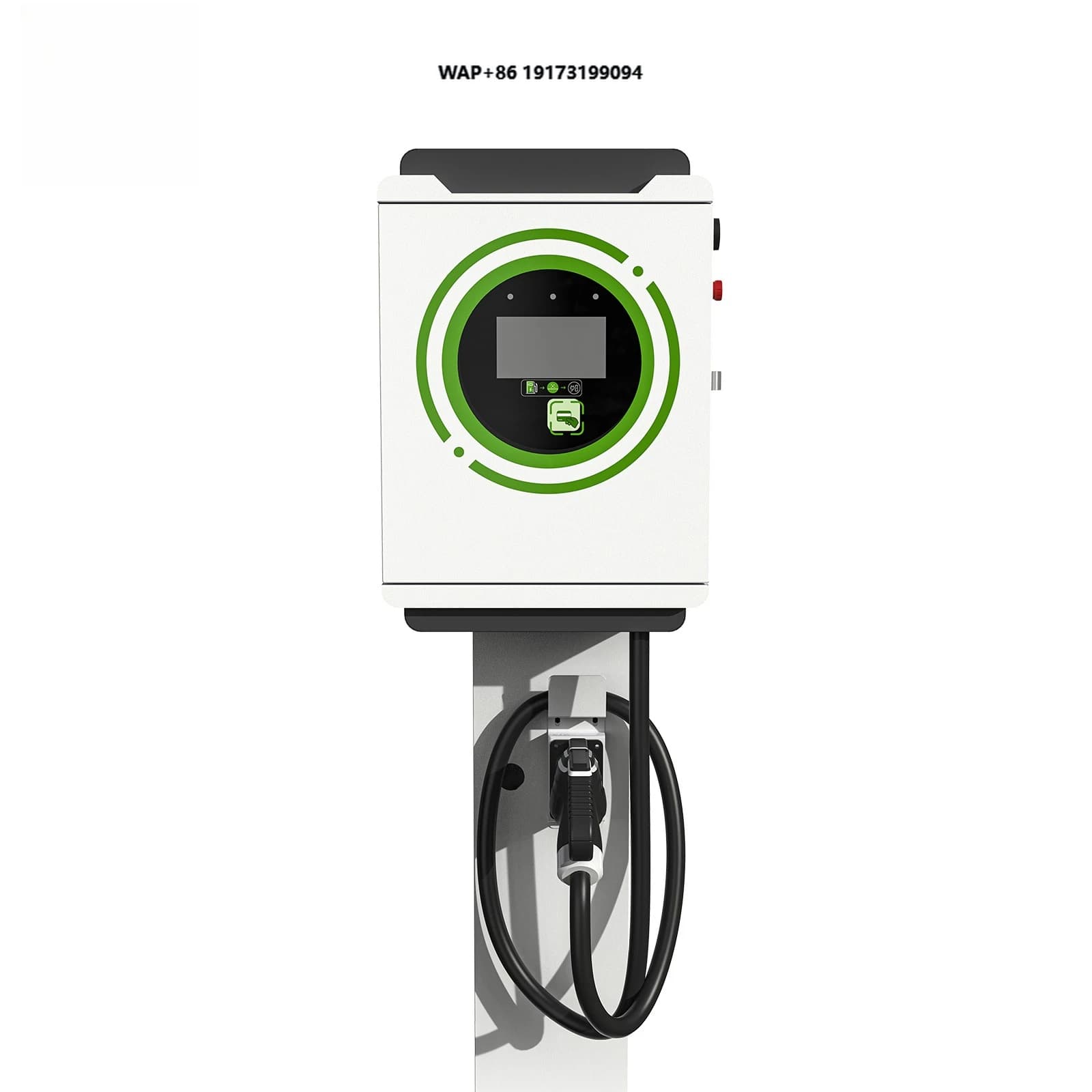 Quick 20KW/30KW/40KW DC Charger with Custom 5M CCS 1/CCS 2/CHAdeMO/GB/T Cable for Commercial and Residential Use