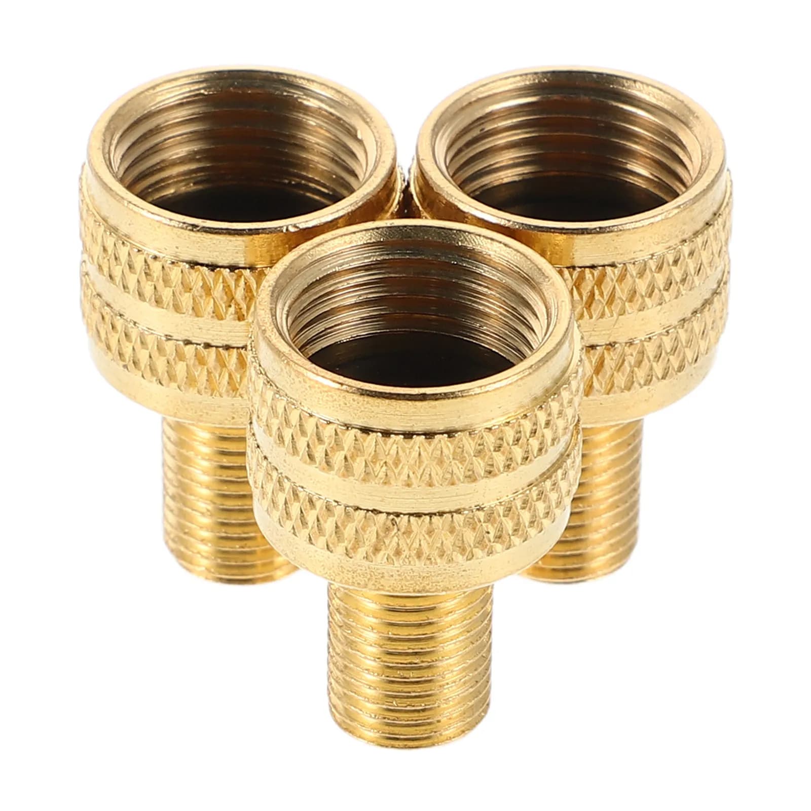 Adattatori per valvole pneumatici da 3 pezzi, adattatore per valvole per camion di grandi dimensioni, ugello per gonfiaggio resistente, accessori di ricambio per compressore d'aria