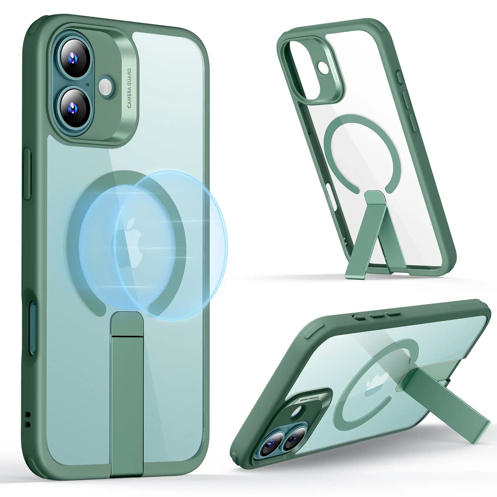 Custodia magnetica ESR per iPhone 15 Pro/15 Pro Max con cavalletto Custodia protettiva antiurto di livello militare per iPhone 16 Pro Max