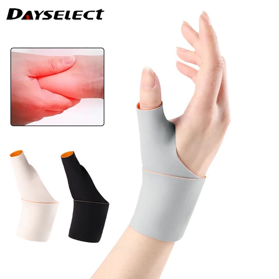 Supporto per Polso e Pollice Regolabile, Leggero, Compressivo, per Distorsioni e Tendiniti, Unisex