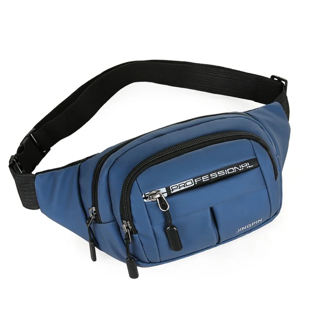 Multi-function Crossbody Chest Bag Lightweight Waterproof Men Running Waist Bags Belt Bag Wear-resistant Marathon Running Bag