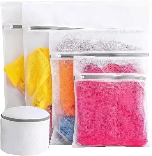 Thickened Fine Coarse Mesh Laundry Care Bag Set Multi Size Anti Tangle Wash Bags Suitable for Bra Underwear Family Daily Washing
