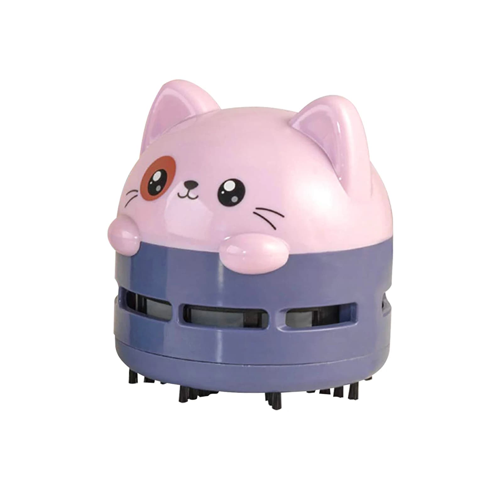 Mini desk vacuum cleaner Mini vacuum cleaner for cute crumbs portable animated cartoon sweeper for table dust saving energy charging USB