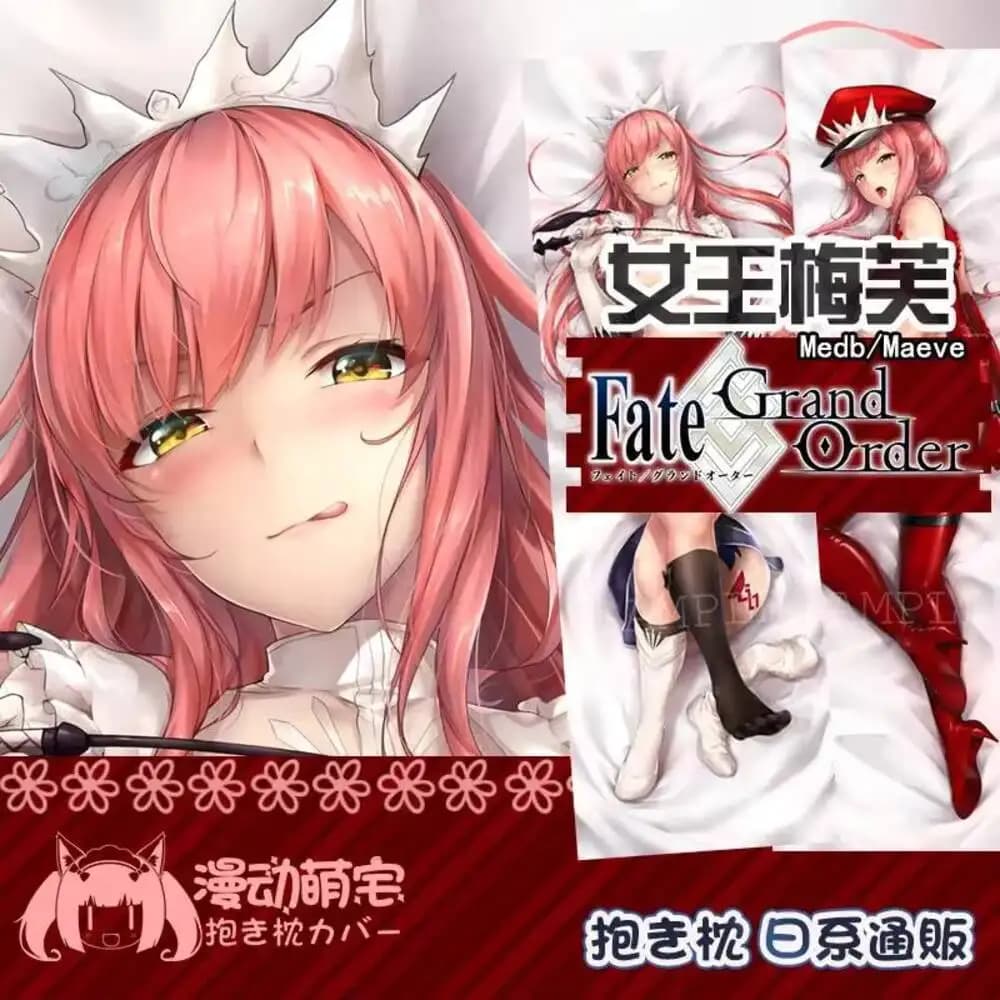 Anime Medb Queen Dakimakura FGO Fate Grand Order Federa Copertura Hing Cuscino Full Body Otaku Biancheria da letto per la casa Decor