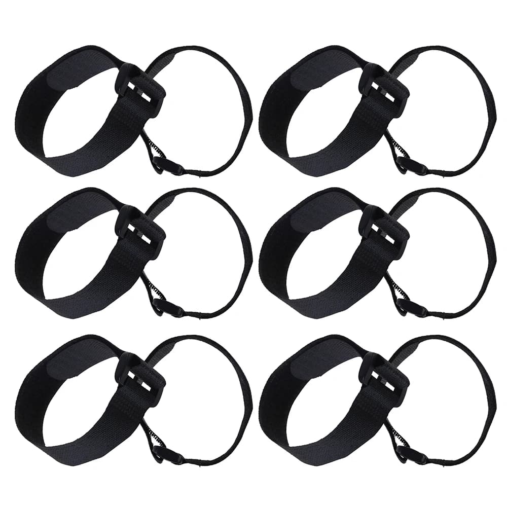 Cinghie in nylon da 12 pezzi Cinghie portaoggetti per tappetino da yoga Cinghie con fibbia posteriore Cinghie per tappetino da yoga Premium per mantenere il tuo tappetino da yoga