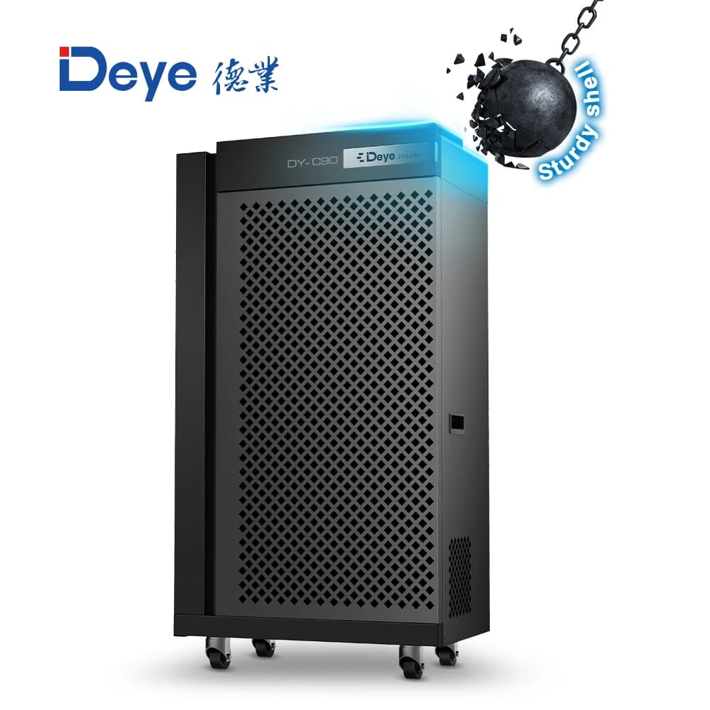Deumidificatore industriale portatile commerciale DY-C90 90L per spazi ampi
