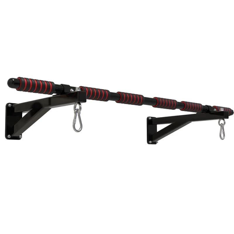 Horizontal bar for wall door, removable swing for interior and exterior, for adult children, arm force, adjustable elongation width