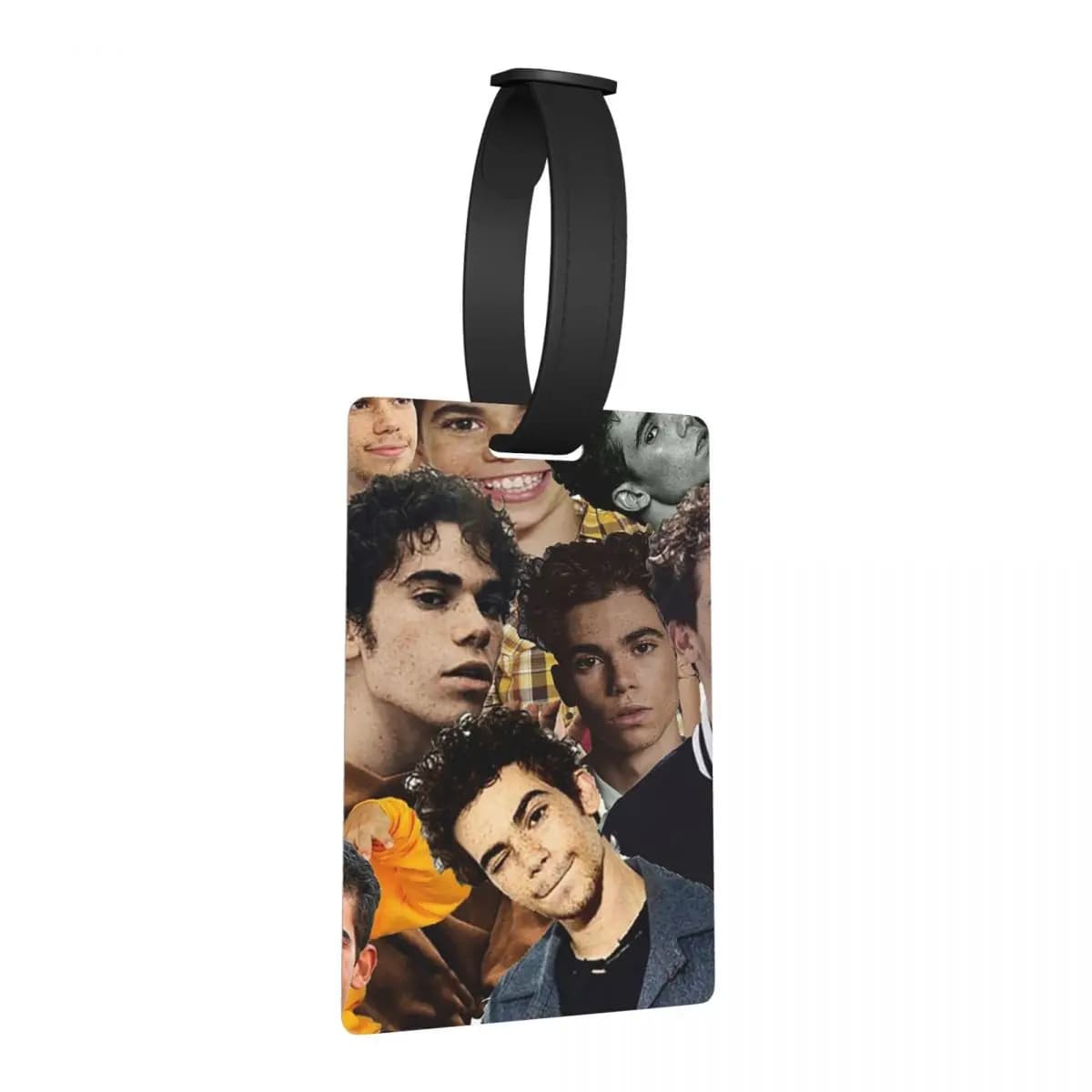 Cameron Boyce Collage Design 2019 Etichette per bagagli Accessori per valigie Etichetta per bagaglio da viaggio Porta etichetta ID Nome Indirizzo